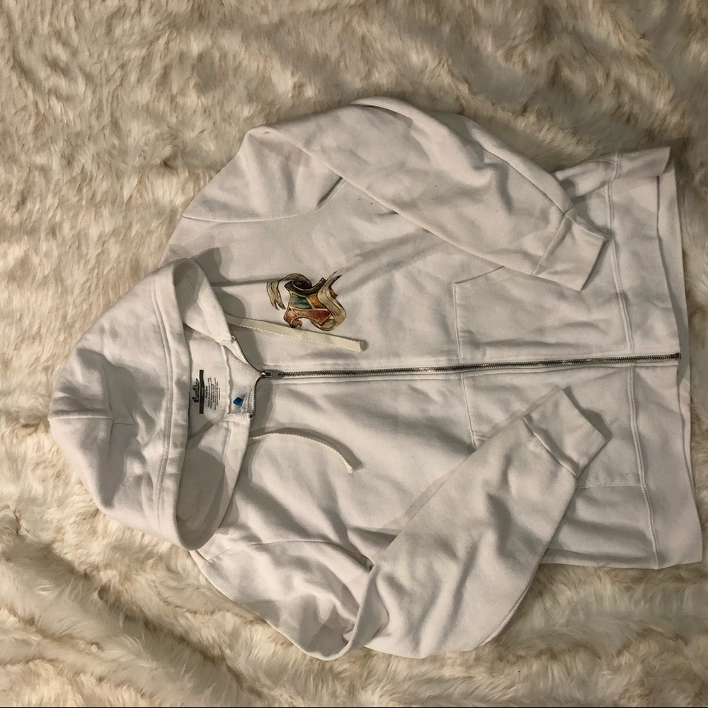 Threadless Harry Potter white hoodie size Large